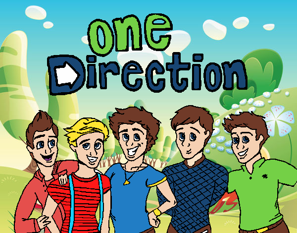 Desenho One Direction 3 pintado por graziporto