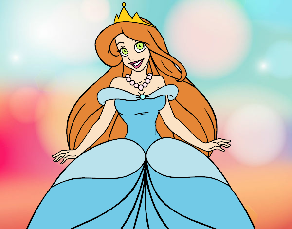 Desenho Princesa Ariel pintado por IrisXvr