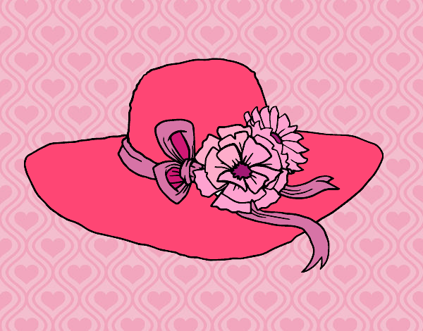 Chapéu por flores