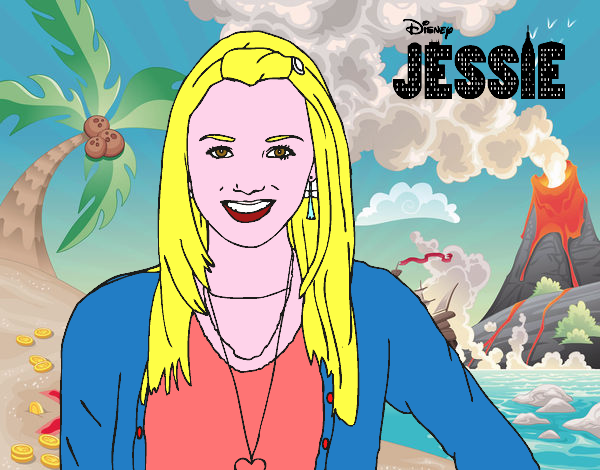 Desenho Jessie - Emma Ross pintado por NadiaSanto