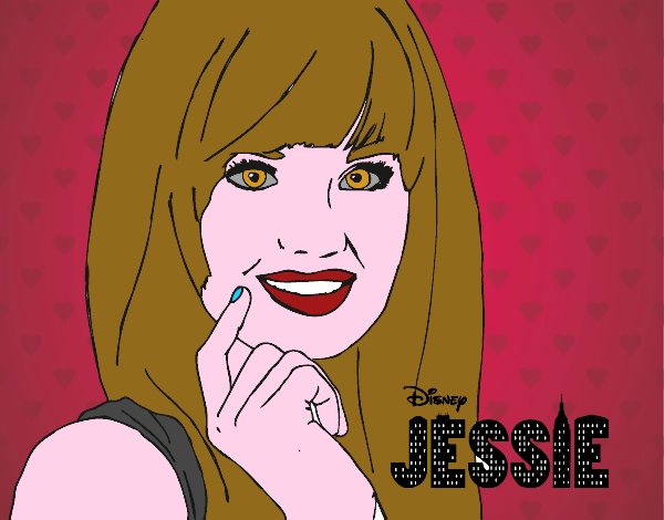 Desenho Jessie primeiro plano pintado por NadiaSanto