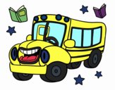 Desenho Ônibus animado pintado por nina2