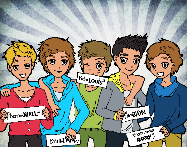 Os meninos do One Direction
