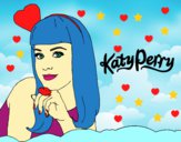 Desenho Katy Perry pintado por pollyy