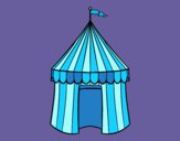 Desenho Tenda de circo pintado por lhayzlla