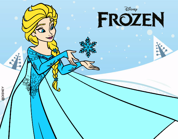 Desenho Frozen Elsa pintado por elsa77789
