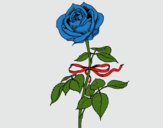 Desenho Uma rosa pintado por AJALVES