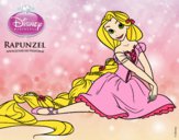 Desenho Entrelaçados - Rapunzel pintado por loen