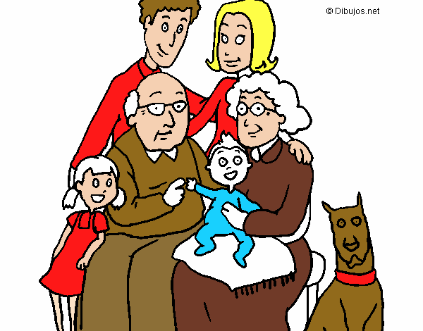 Desenho Família pintado por miguelalfo
