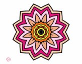 Desenho Mandala flores de girassol pintado por ritac7