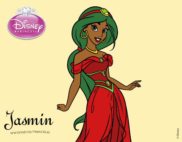 Aladdin - Princesa Jasmine