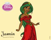 Desenho Aladdin - Princesa Jasmine pintado por BRisa