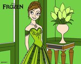 Desenho Frozen Princesa Anna pintado por anacfr