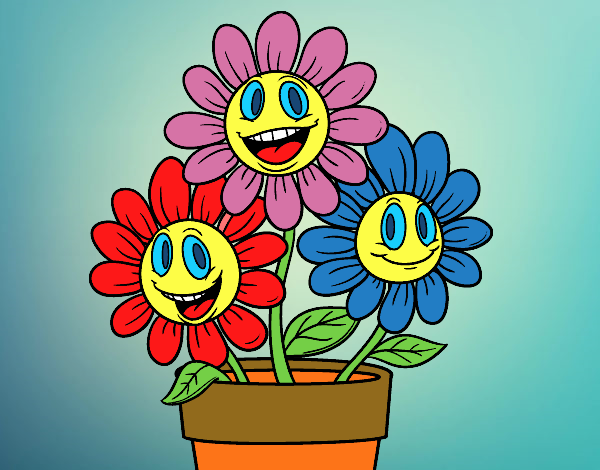 flores alegres