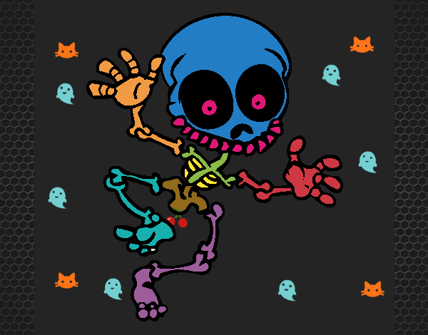 Esqueleto contente 2