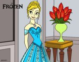 Desenho Frozen Princesa Anna pintado por veraluz