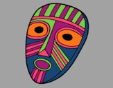 Desenho Máscara de surpresa pintado por shirloka
