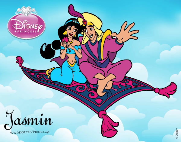 Aladdin - Aladdin e Jasmine