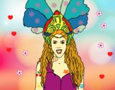 Desenho Shakira - Waka Waka pintado por KarenWolf