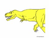 Desenho Tiranossaurus Rex pintado por brunna2004