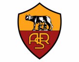 Desenho Emblema do AS Roma pintado por santosfc