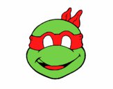 Desenho Máscara Ninja Turtles pintado por Yasmin2222