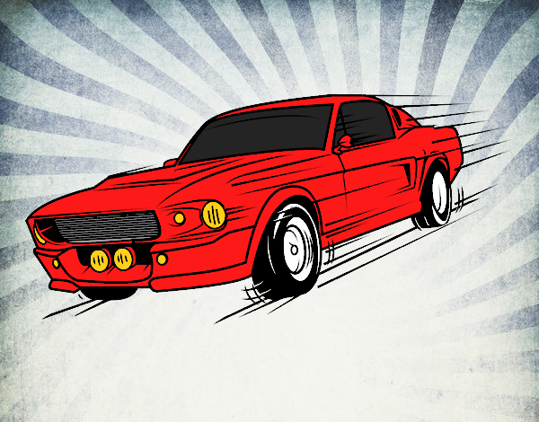 Mustang retrô