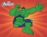 Desenho Wingadores - Hulk pintado por matheus900