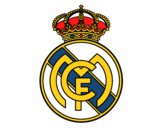 Desenho Emblema do Real Madrid C.F. pintado por gongas34