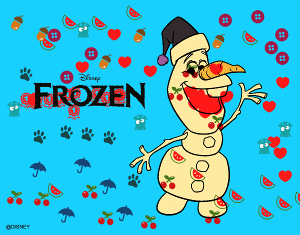 Frozen Olaf em Natal