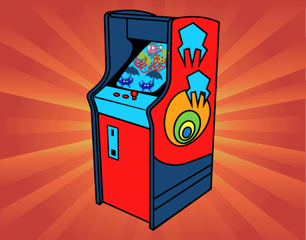 Desenho de Arcade pintado e colorido por Usuário não registrado o