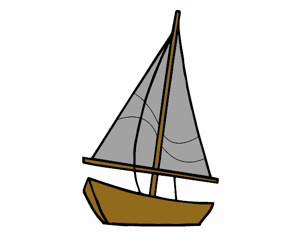 Desenho Um veleiro pintado por vitorcely
