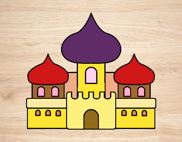 Desenho Castelo dos mouros pintado por Unique