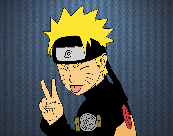 Naruto shippuden desenho colorido