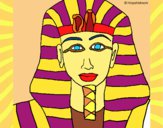 Desenho Tutankamon pintado por Unique