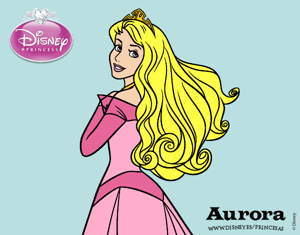 Desenho A Bela Adormecida - Princesa Aurora pintado por BetaMarcus
