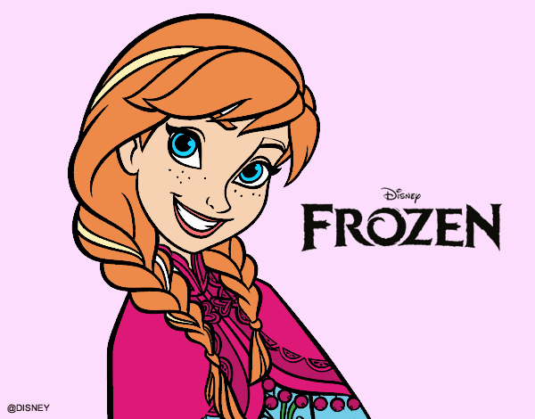 Desenho Frozen Anna pintado por BetaMarcus