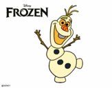 Desenho Frozen Olaf a dançar pintado por JOJEJO