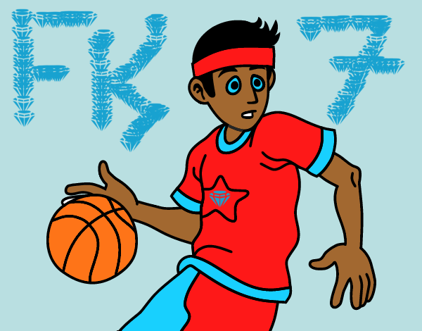 Junior jogador de basquete