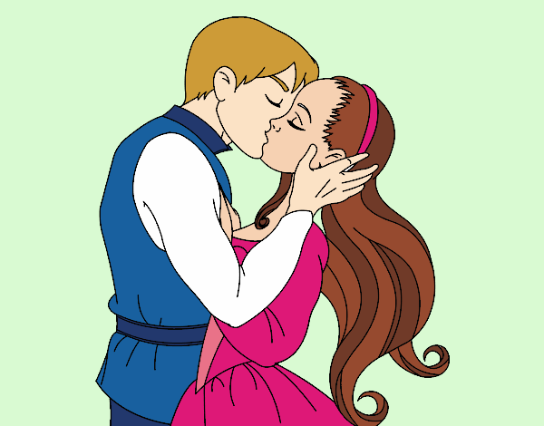 Desenho Beijo de amor pintado por BetaMarcus