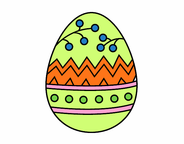 Um ovo de páscoa