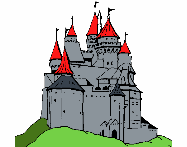 Desenho Castelo medieval pintado por nicholas14