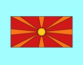 Desenho República da Macedónia pintado por pratrola