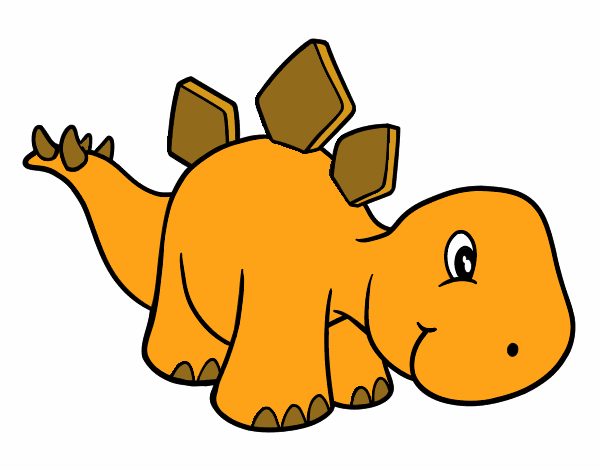Bebê Stegosaurus