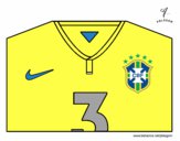Desenho Camisa da copa do mundo de futebol 2014 do Brasil pintado por CaioHenriq