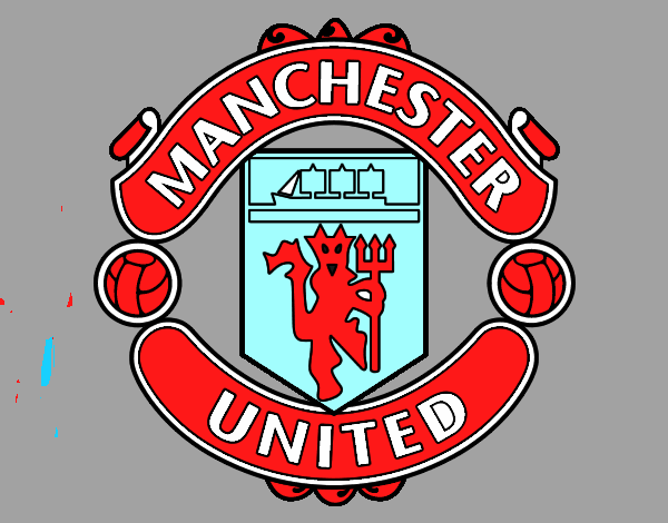 Desenho Emblema do Manchester United pintado por CaioHenriq