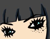 Desenho Emo olhos pintado por AmandaMiku