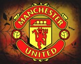 Desenho Emblema do Manchester United pintado por Gean