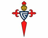 Desenho Emblema do Real Club Celta de Vigo pintado por Gean
