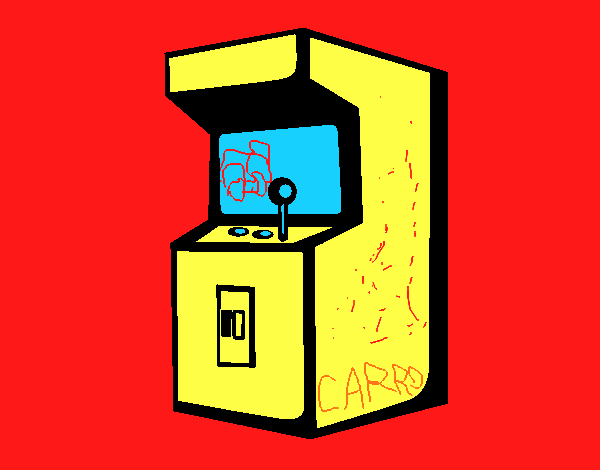 Desenho Arcade pintado por betinho